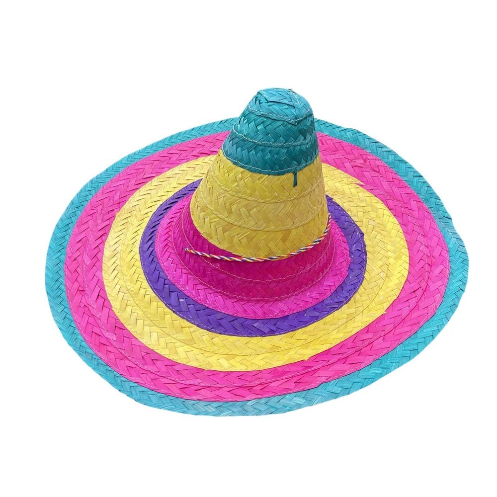 7833 Mexicans Sombrero Hat Straw Sombrero Hat Fiest Hat Sombrero Party Hat